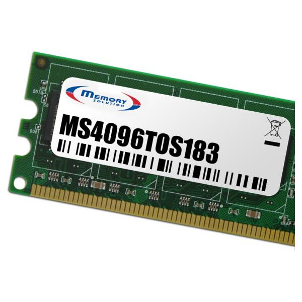 Memorysolution 4GB Toshiba Tecra R940, R950 series