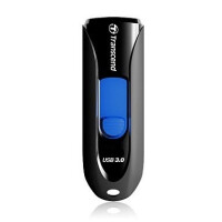 Transcend JetFlash 790 32GB - 32 GB - USB Typ-A - 3.2 Gen 1 (3.1 Gen 1) - Dia - 4,9 g - Schwarz - Blau