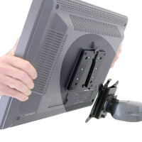 Ergotron Quick Release LCD Bracket - 178 mm - 132 mm - 46 mm - 500 g - VESA 100 x 100 mm - 75 x 75 mm