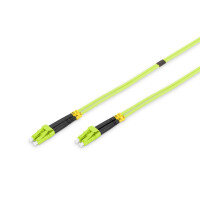 DIGITUS DK-2533-02-5 - LWL Patchkabel, Duplex, LC zu LC MM OM5 50/125 &micro;, 2 m