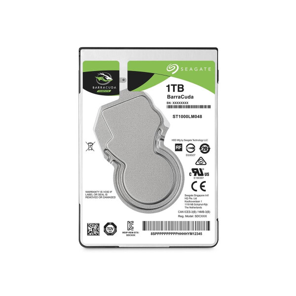 Seagate Barracuda 2.5" - 2.5 Zoll - 1000 GB - 5400 RPM