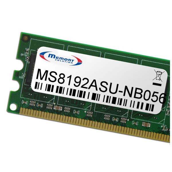 Memorysolution 8GB ASUS N750J, N750JV series, N751JX-T4092H