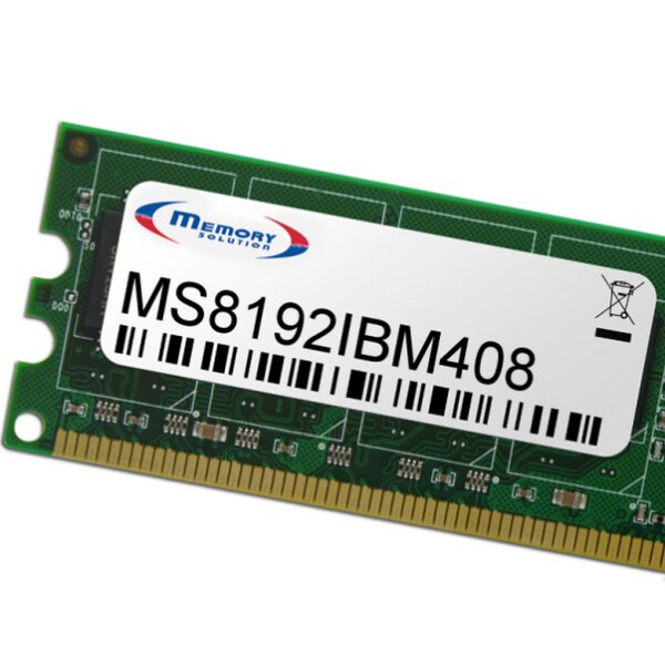 Memorysolution 8GB IBM/Lenovo System x3850 M2 (7141-, 7233-xxx) Chipkill (Kit of 2)