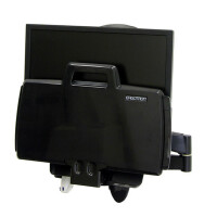 Ergotron 200 Series Combo Arm - 8,2 kg - 61 cm (24 Zoll) - 75 x 75 mm - 100 x 100 mm - Schwarz