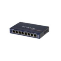 Netgear ProSafe GS108 - Router - Kupferdraht 1 Gbps - 8-Port 3 HE - Extern