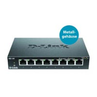 D-Link DGS-108 - Vollduplex