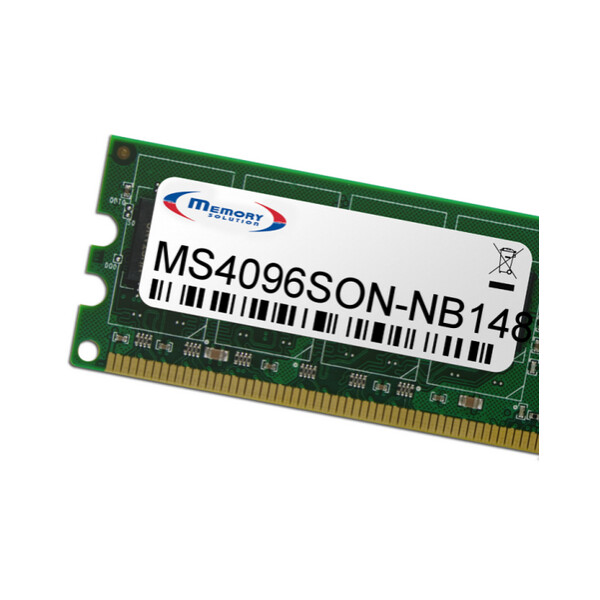 Memorysolution 4GB SONY VAIO VPCF22L1E (PCG-81411M)