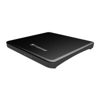 Transcend TS8XDVDS-K - Schwarz - DVD±R/RW - USB 2.0 - CD-R,DVD+R,DVD+R DL,DVD+RW,DVD-R,DVD-R DL,DVD-RAM,DVD-RW - 5 - 40 °C - 142,8 mm