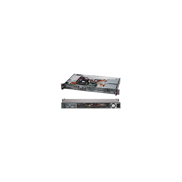 Supermicro CSE-505-203B - DDR4-SDRAM - Rack (1U) - 200 W - 0 - 40 °C - -40 - 70 °C - 8 - 90%