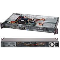 Supermicro CSE-505-203B - DDR4-SDRAM - Rack (1U) - 200 W...