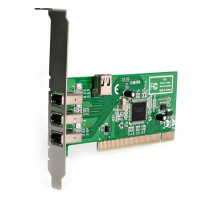 StarTech.com 4 Port 1394a FireWire PCI Schnittstellenkarte - 3x extern 1x intern - PCI - IEEE 1394/Firewire - Gr&uuml;n - Metallisch - CE - UL - FCC - REACH - TAA - Microsoft WHQL Certified - Texas Instruments - TSB12LV26 - 0,4 Gbit/s