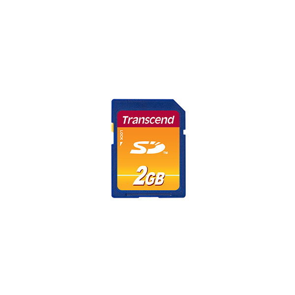 Transcend TS2GSDC - 2 GB - SD - MLC - 20 MB/s - 13 MB/s - Schwarz