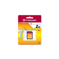Transcend TS2GSDC - 2 GB - SD - MLC - 20 MB/s - 13 MB/s - Schwarz