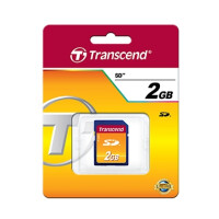 Transcend TS2GSDC - 2 GB - SD - MLC - 20 MB/s - 13 MB/s - Schwarz