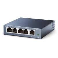 TP-LINK TL-SG105 5-Port Metal Gigabit Switch - Switch -...