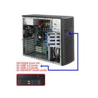 Supermicro SC732 D4-903B - Midi Tower - Erweitertes ATX