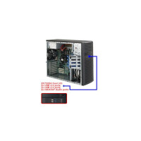 Supermicro SC732 D4-903B - Midi Tower - Erweitertes ATX