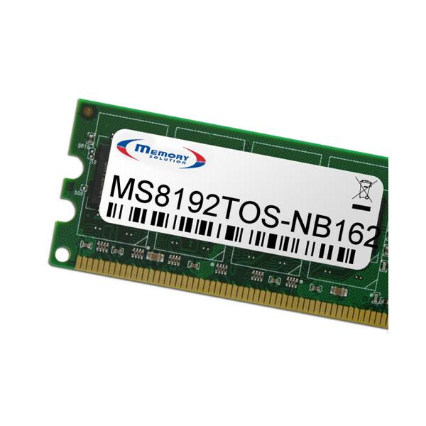 Memorysolution 8GB Toshiba Satellite Pro R50 series