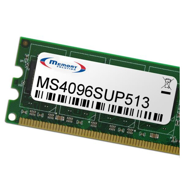 Memorysolution 4GB Supermicro X9SCV series