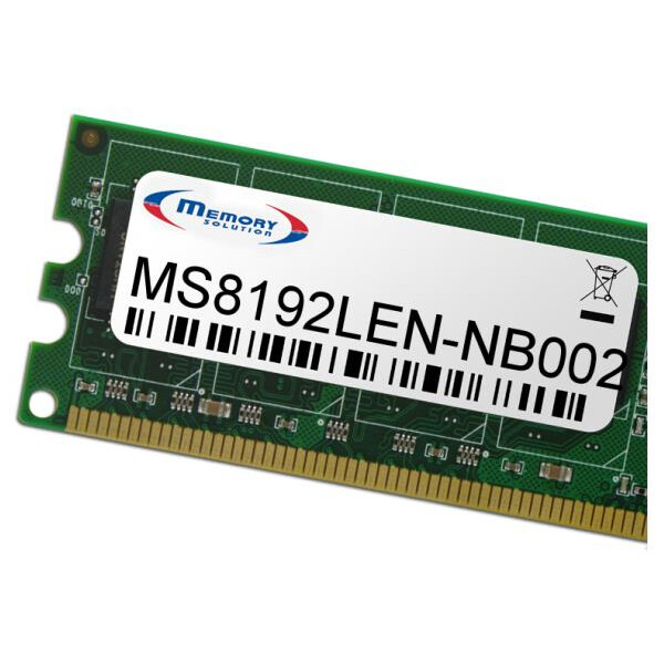 Memorysolution 8GB Lenovo G50-45, G50-70, Y50-70, Z50-70