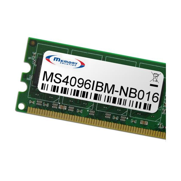 Memorysolution 4GB IBM/Lenovo ThinkPad W540, W541