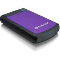 Transcend StoreJet TS1TSJ25H3P - 1000 GB - 2.5 Zoll - 3.2 Gen 1 (3.1 Gen 1) - Schwarz - Violett