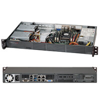 Supermicro SC504 203B - Rack-montierbar - 1U