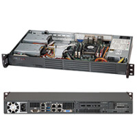 Supermicro SC504 203B - Rack-montierbar - 1U