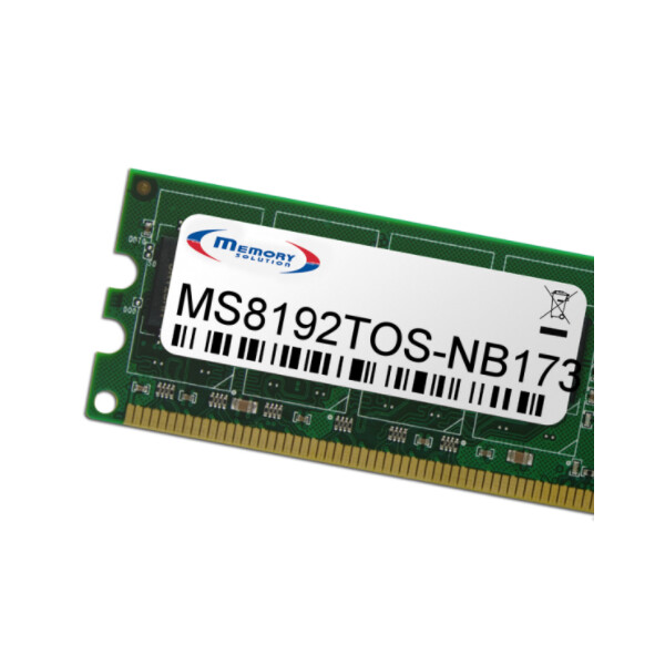 Memorysolution 8GB Toshiba Satellite Pro A40-C