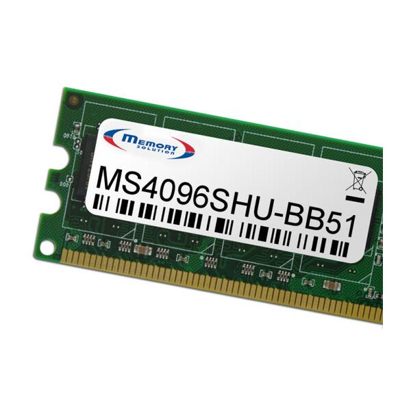 Memorysolution 4GB SHUTTLE XPC nano NC01U series