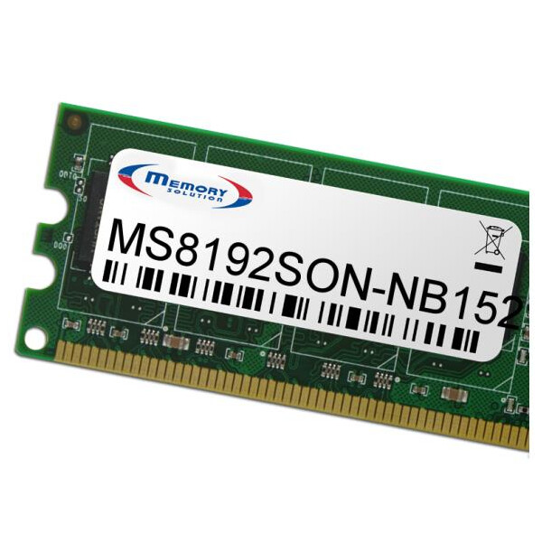 Memorysolution 8GB SONY VAIO PCG-71811M