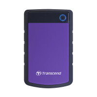 Transcend StoreJet 25H3P (USB 3.0) - 2TB - 2000 GB - 2.5 Zoll - 3.2 Gen 1 (3.1 Gen 1) - Schwarz - Violett