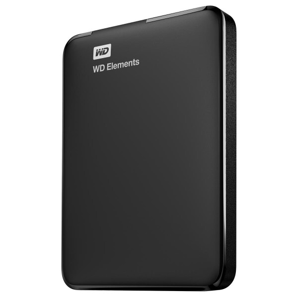 WD Elements Portable WDBU6Y0020BBK 2,5" SATA 2.000 GB - Festplatte - 5.400 rpm - Extern USB 3.0