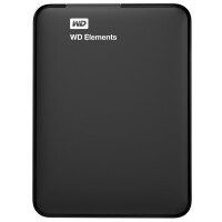 WD Elements Portable WDBU6Y0020BBK 2,5" SATA 2.000 GB - Festplatte - 5.400 rpm - Extern USB 3.0