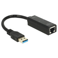 Delock Adapter USB 3.0 > Gigabit LAN 10/100/1000 Mb/s - Netzwerkadapter - SuperSpeed USB 3.0