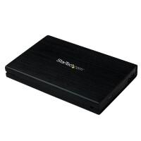 StarTech.com 2.5" SSD/HDD Enclosure with USB-C -...