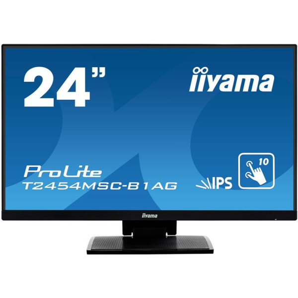Iiyama ProLite T2454MSC-B1AG - 60,5 cm (23.8 Zoll) - 250 cd/m&sup2; - Full HD - IPS - 16:9 - 1920 x 1080 Pixel