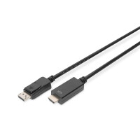 DIGITUS AK-340303-010-S - Displayport Adapterkabel, DP -...