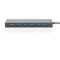 DIGITUS DA-70241-1 - USB 3.0 Hub, 7-port Inkl. 5V/3,5A...