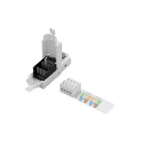 DIGITUS DN-93633 - CAT 6A Stecker für Feldmontage, ungeschirmt AWG 27/7 bis 22/1, Massiv- und Litzenleiter