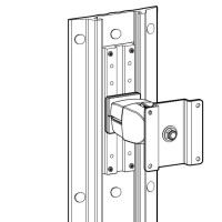 Ergotron Track Mount Bracket Kit - 229 mm - 177 mm - 500 g