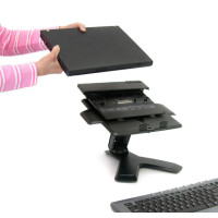 Ergotron Neo-Flex™ Notebook Lift Stand - Notebook-Ständer - Schwarz - 6,4 kg - 0 - 152 mm - -25 - 15° - 0 - 360°