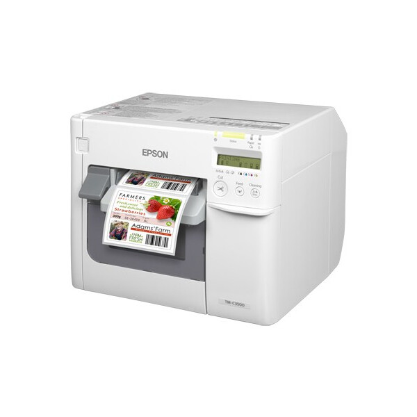 Epson TM-C3500 - Tintenstrahl - 720 x 360 DPI - 103 mm/sek - Verkabelt - Weiß