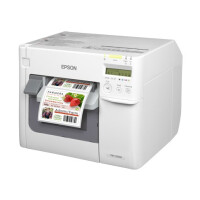 Epson TM-C3500 - Tintenstrahl - 720 x 360 DPI - 103 mm/sek - Verkabelt - Weiß