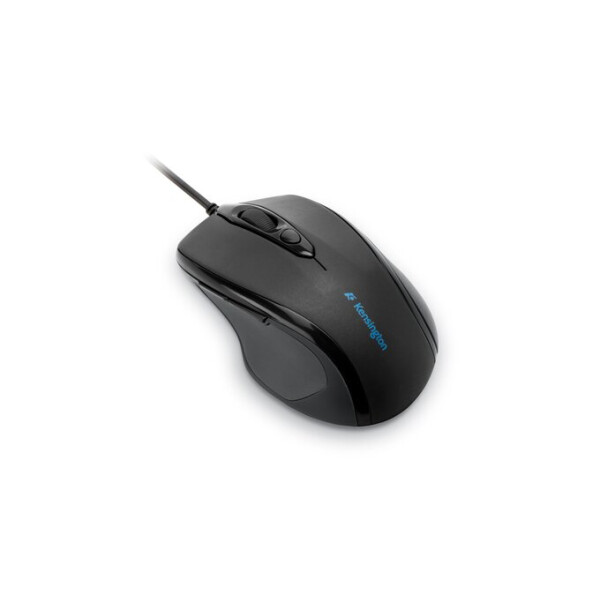 Kensington Pro Fit™ Kabelgebundene Mid-Size-Maus - rechts - Optisch - USB Typ-A - 1000 DPI - Schwarz