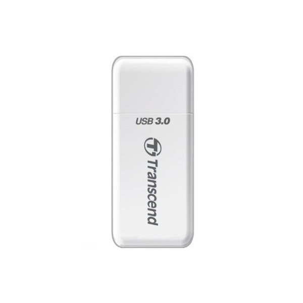Transcend TS-RDF5W - MicroSDHC,MicroSDXC,SDHC,SDXC - Weiß - Microsoft Windows 7 Microsoft Windows 8 Microsoft Windows 10 Mac OS X 10.2.8 or later Linux Kernel... - CE/FCC/BSMI/KC/RCM/EAC - USB 3.2 Gen 1 (3.1 Gen 1) Type-A - 24 mm