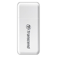 Transcend TS-RDF5W - MicroSDHC,MicroSDXC,SDHC,SDXC - Weiß - Microsoft Windows 7 Microsoft Windows 8 Microsoft Windows 10 Mac OS X 10.2.8 or later Linux Kernel... - CE/FCC/BSMI/KC/RCM/EAC - USB 3.2 Gen 1 (3.1 Gen 1) Type-A - 24 mm