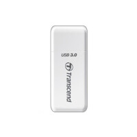 Transcend TS-RDF5W - MicroSDHC,MicroSDXC,SDHC,SDXC - Weiß - Microsoft Windows 7 Microsoft Windows 8 Microsoft Windows 10 Mac OS X 10.2.8 or later Linux Kernel... - CE/FCC/BSMI/KC/RCM/EAC - USB 3.2 Gen 1 (3.1 Gen 1) Type-A - 24 mm