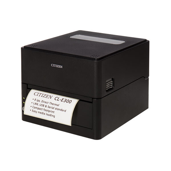 Citizen CL-E300 - Direkt Wärme - 203 x 203 DPI - 200 mm/sek - 10,4 cm - 8 lpm - Schwarz
