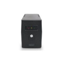 DIGITUS DN-170063 - Line-Interactive USV, 600VA/360W 12V/7Ah x1 battery,2x CEE 7/7 outlet,RJ-11,LED